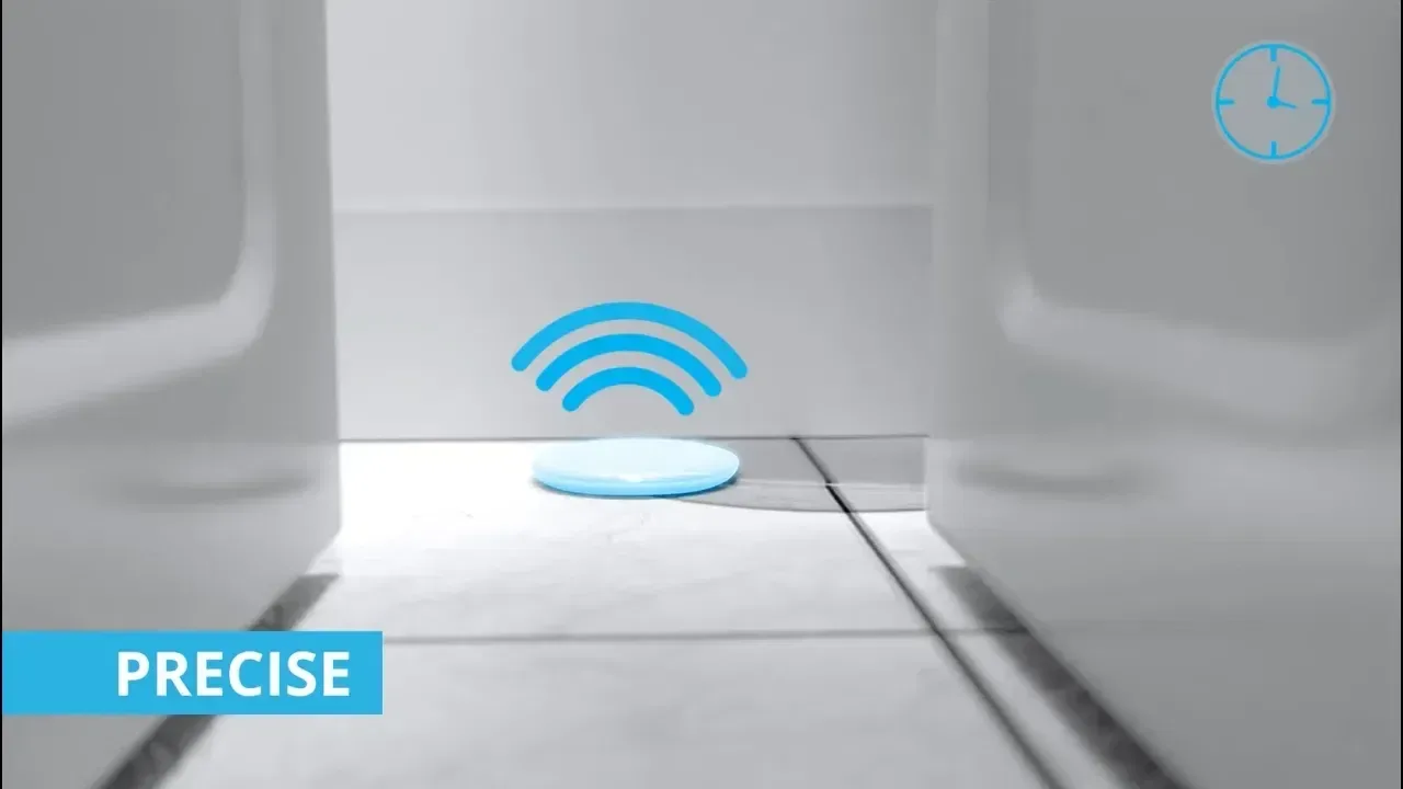Strategic placement of a Nowa smart water leak detector between high-risk appliances